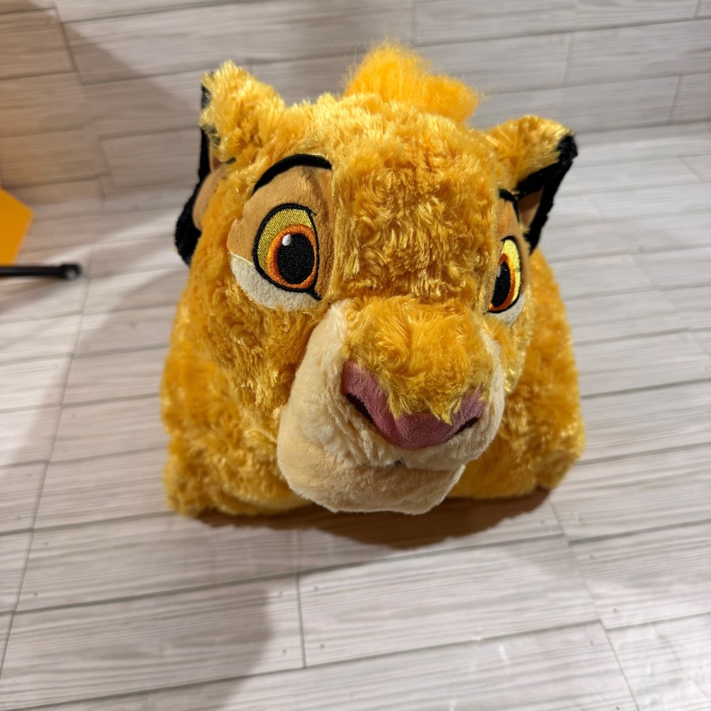 Simba Disney Parks Plush Pillow Pet / Large 22" Lion King Stuffed Animal